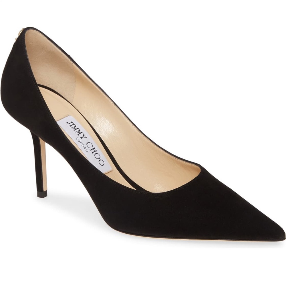 Jimmy choo new with tags, Black Suede pumps.